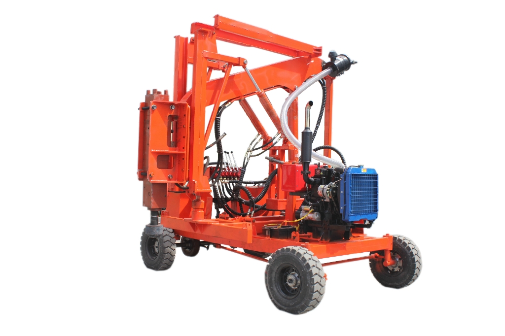 公路護(hù)欄打樁機(jī) 公路打樁機(jī) 護(hù)欄打樁機(jī)